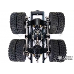 1/14 2021 rear double axle airbag suspension with shock for tamiya scania volvo etc