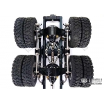 1/14 2021 rear double axle airbag suspension with shock for tamiya 3348 Arocs 9mm raise up