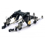 1/14 2021 rear double axle airbag suspension with shock for tamiya scania volvo etc