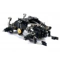 1/14 2021 rear double axle airbag suspension with shock for tamiya scania volvo etc