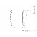 1/14  Lesu S-1305-B led bar for Tamiya Mercedes Benz 1851 actros 3363