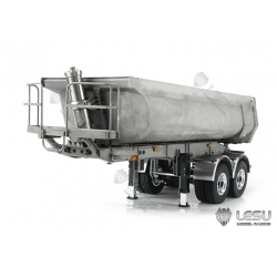 1/14  Lesu LS-A0017 Hydraulic U Bucket tipper Semi-trailer Dump Truck