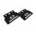 Rubber Mud Flaps pair for tamiya 1/14 RC lesu HINO 700