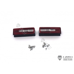 lesu led 1/14 RC car option Rear tail light for Volvo scania man S-1269-C