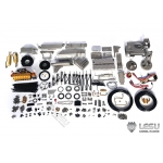 LESU 1/14 RC Model Parts Hydraulic Truck Crane W/ Control Valve gear Pump for Dumper V2