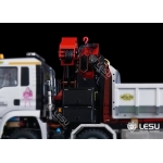 LESU 1/14 RC Model Parts Hydraulic Truck Crane W/ Control Valve gear Pump for Dumper V2