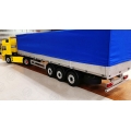  JX Man F2000 truck OP parts Lorry cloth cover with metal frame for 3 axle trailer*