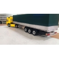  JX Man F2000 truck OP parts Lorry cloth cover with metal frame for 3 axle trailer