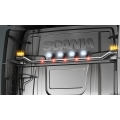 roof bar led set for tamiya 1/14 Scania two signal rotating light 