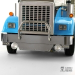 metal made rc 1/14 fit tamiya semi truck trailer bumper w/ LED light king hauler