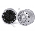 metal front wheel set for US 1/14 tamiya grand Hauler 6x6 8x8 hex adapter