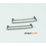 1/14 1/10 Metal step Guard parts for Tamiya truck Scania side pedal