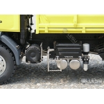 Lesu 1/14 RC dump truck 4x4 with Volvo vm plastic body kit *