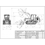 1/14 Machine Hydraulic RC LR636 Track Loader KIT All Metal by LESU