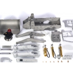 1/14 Machine Hydraulic RC LR636 Track Loader KIT All Metal by LESU