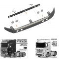 unpainted led roof sun visor led bar for 1/14 RC tamiya Mercedes benz 1851 3363 Actros