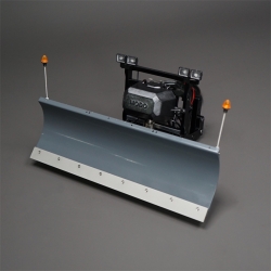 hydraulic Snowplow set truck parts for Tamiya 1/14 RC Scania MAN 3348 snow plow Grey