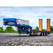 Lesu 1/14 painted version 3 axles trailer w/ hydraulic action model