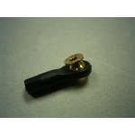 M2 metal 4.8mm ball joint - High Precision Billet Tie Rod End (M2) Black*