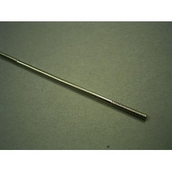 M3 metal LONG steel two side screw shaft 3x 300mm **