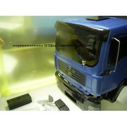  1/14 Man TGA construction truck painted body set  fit tamiya chassis 