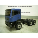  1/14 Man TGA construction truck painted body set  fit tamiya chassis 