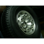 1/14 rc car truck 25 x 47mm 1 pair wide CNC wheels for Tamiya Man Scania #3