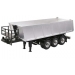 Metal Dump Truck 3-Axle semi Trailer for 1/14 scania man benz actros etc 