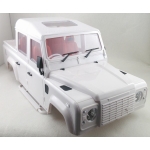 1/10 RC car D110 / D130  land rover hard plastic body set  original factory kit *