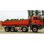 LESU 4-axle roll on off tipper MAN TGX XXL 1/14 8x8 master set 