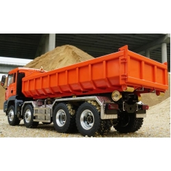 LESU 4-axle roll on off tipper MAN TGX XXL 1/14 8x8 master set 