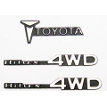 SALE ! 1/10 RC CAR for tamiya / TF2 hilux  mountaineer metal logo set 