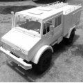 1/10.5 UniMog U5000 truck FIRE engine ver. RC car body and parts fit SCX10 etc 1/10.5 UniMog U5000 truck FIRE engine ver. RC car body and parts fit SCX10 etc