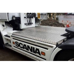 CNC cut wtbcar steel chassis platform #2 for tamiya 1/14 Scania R470