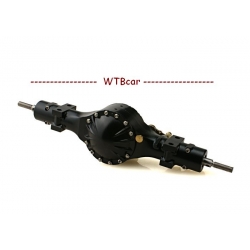 1/14 rc car truck parts for Tamiya Metal Rear Axle #4 V3 w/ diff lock