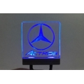 Led decoration transparent logo light effect for tamiya 1/14 mercedes benz Actros 3363*