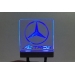 Led decoration transparent logo light effect for tamiya 1/14 mercedes benz Actros 3363*