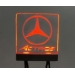 Led decoration transparent logo light effect for tamiya 1/14 mercedes benz Actros 3363
