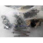 1/14 RC car plastic w/ metal gear double Rear axle  #3 + #4 kit - blk