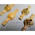 1/14 RC car plastic w/ metal gear double Rear axle #3 + #4 kit - camel 1/14 RC car plastic w/ metal gear double Rear axle #3 + #4 kit - camel