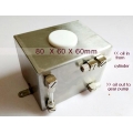 1/14 1/12 DIY internal use  hydraulic oil tank 80x60x60mm 