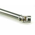  1/14 rc car truck parts CVD 45-55mm Stainless Steel drive shaft propshaft for Tamiya Man