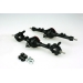1/10 metal cnc made front steering and rear axle for D90 D110 land rover model 
