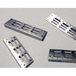 1/14 1/10 Metal step Guard parts for Tamiya truck volvo FH12 man rc car scania