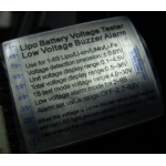 mini size lipo / life 1-8 cells battery  checked