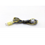 ( 5mm x 2 yellow ) led light wired with mini plug fit tamiya MFC / WTBCAR  lighting unit*