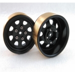 1/10 RC car D90 D110 D130 1.9" Metal wheels 2 pairs a set 