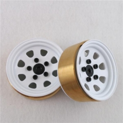 1/10 RC car D90 D110 D130 1.9" Metal wheels 2 pairs a set *