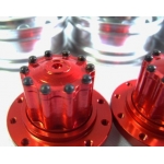 1/14 RC car option CNC RED metal Rear wheels for one axle 